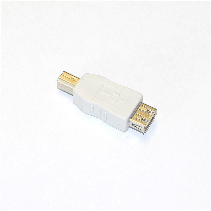 Redukce USB A zásuvka na USB B vidlice