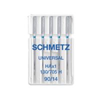 130/705 H (Nm  90/14) jehly Schmetz UNIVERSAL pro domácí šicí stroje (5 ks/box) 